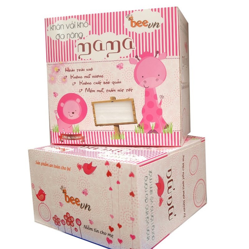 Combo 4 Khăn vải đa năng mama