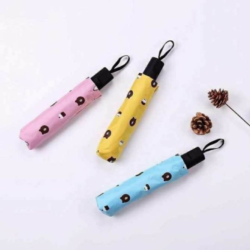 Ô Dù Gấu  So Cute Gấp Gọn Chống Tia UV