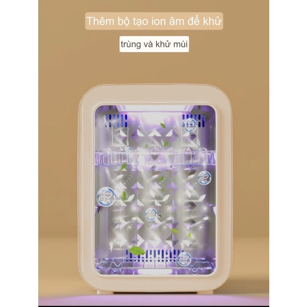 MÁY TIỆT TRÙNG SẤY KHÔ UV BABYCOLOR 22L 38 ĐÈN LED