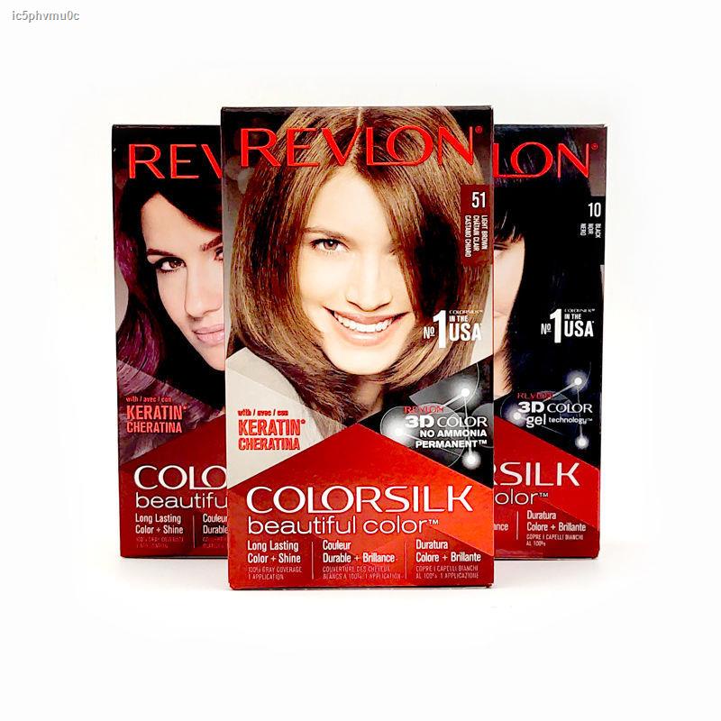 【2021】Revlon Thuốc nhuộm tóc Hair Colour, Kem nhuộm, mỡ Không làm tổn thương tóc, gây kích ứng, dễ lên màu