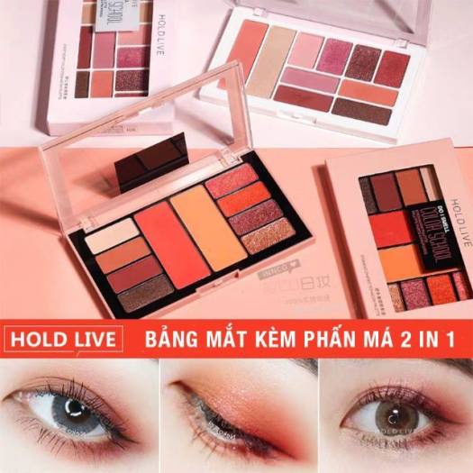 Thanh lý date cuối tháng 03/2022 PHẤN MẮT HOLD LIVE COLOR SCHOOL Hồng 10 Ô | BigBuy360 - bigbuy360.vn