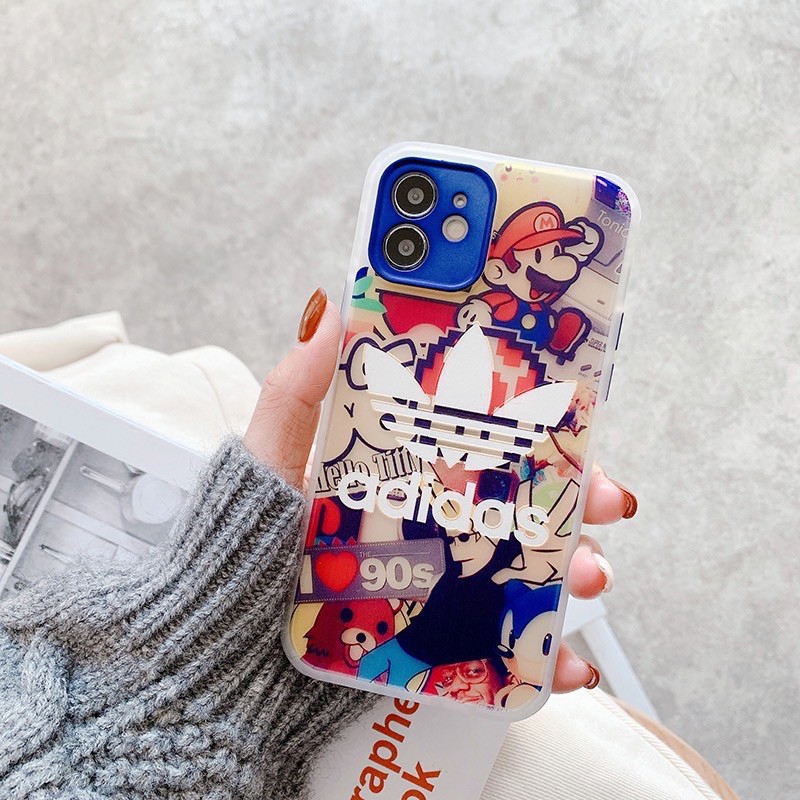 Ốp mario viền vuông có bảo vệ camera