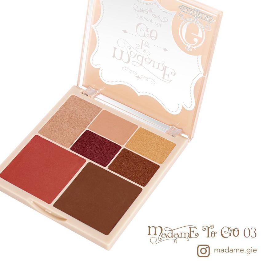 (hàng Mới Về) Bảng Phấn Mắt Madame Gie Madame To Go Trang Điểm Chuyên Nghiệp | BigBuy360 - bigbuy360.vn