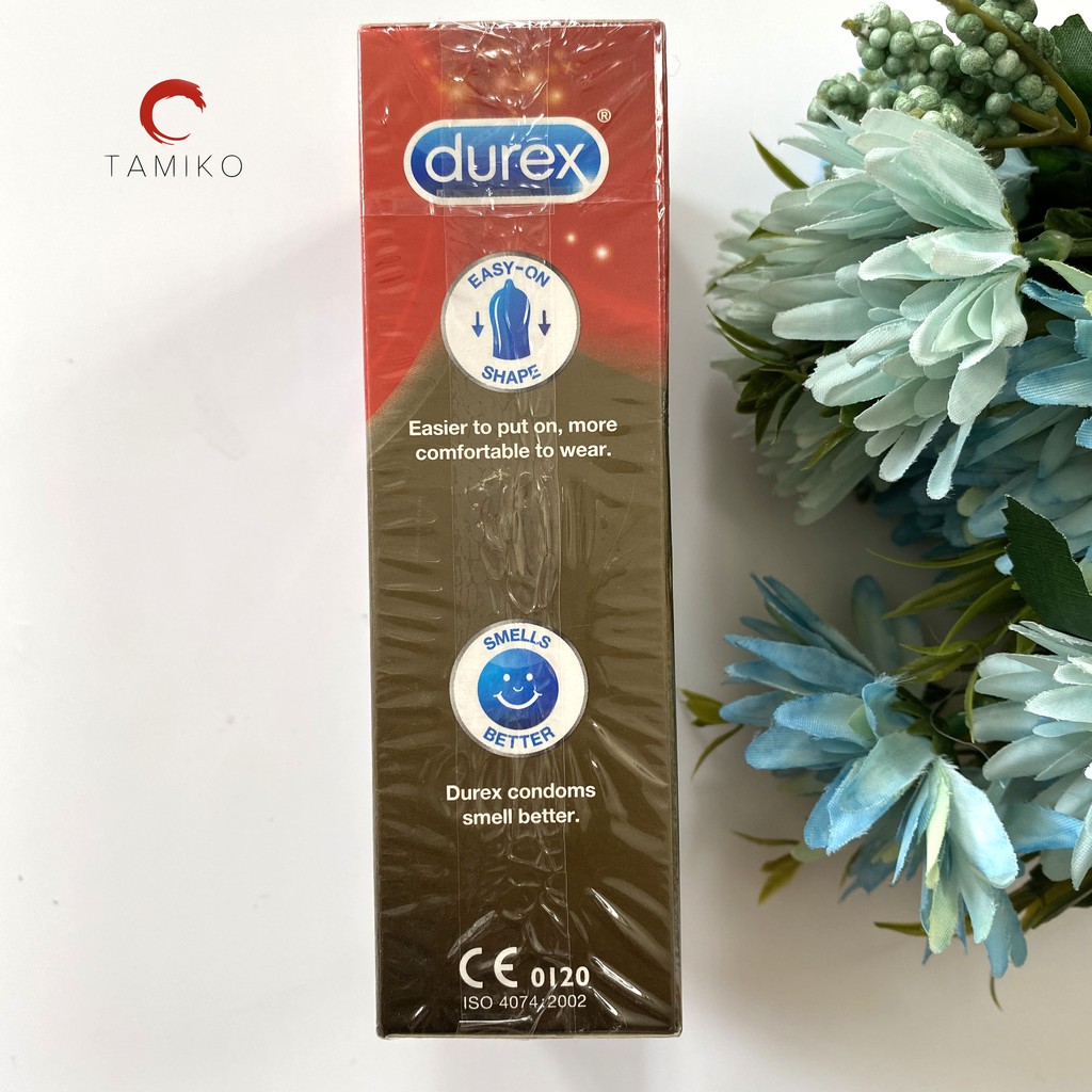 [CHÍNH HÃNG] Bao cao su DUREX Fetherlite Siêu Mỏng - Hộp 12 Cái - xuất xứ ANH