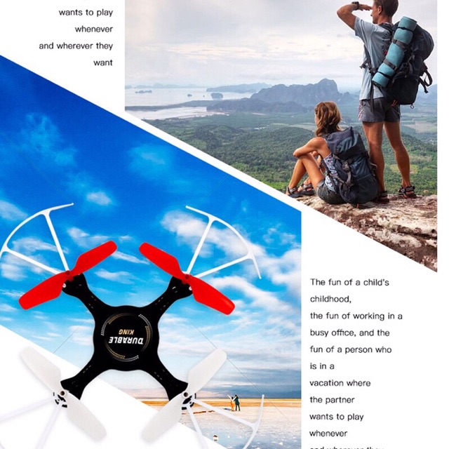 PVN4748 MÁY BAY ĐIỀU KHIỂN TỪ XA 4 CÁNH 360 ĐỘ DRONE 6 Hot