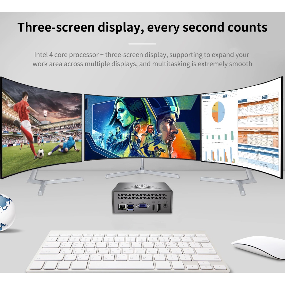 Mini PC JK01 máy tính nhỏ gọn hiệu năng cao