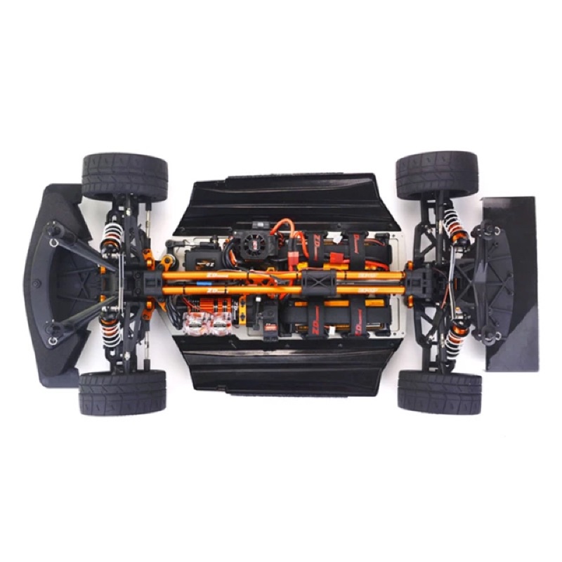 Kit xe điều khiển Hyper Ex07 1/7 Zd racing 130km/h option full metal dài gần 1m