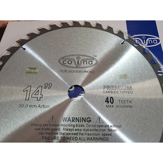 LƯỠI CƯA GỖ 350MM-3 TẤC 5(lưu ý chỉ dùng để cắt cốt pha và các loại gỗ mềm.không phù hợp cắt gỗ cứng gỗ chắc như lim...)
