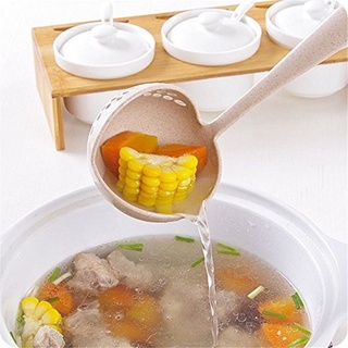 Muôi Múc Canh Có Lỗ Ráo Nước 2 Trong 1