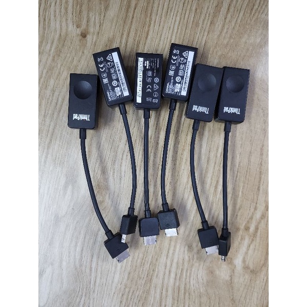 Đầu chuyển USB - C ra VGA và Lenovo Thinkpad ra RJ45 và VGA