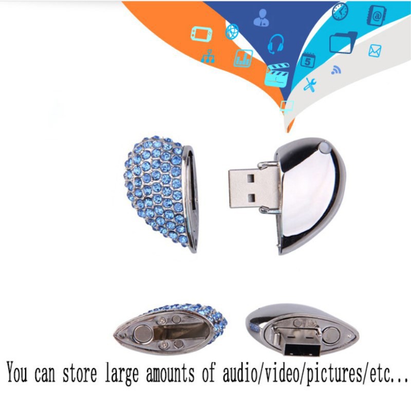 USB 2.0 dung lượng 16GB/32GB/64G/128GB/256GB/512GB/1TB hình trái tim tuyệt đẹp | BigBuy360 - bigbuy360.vn