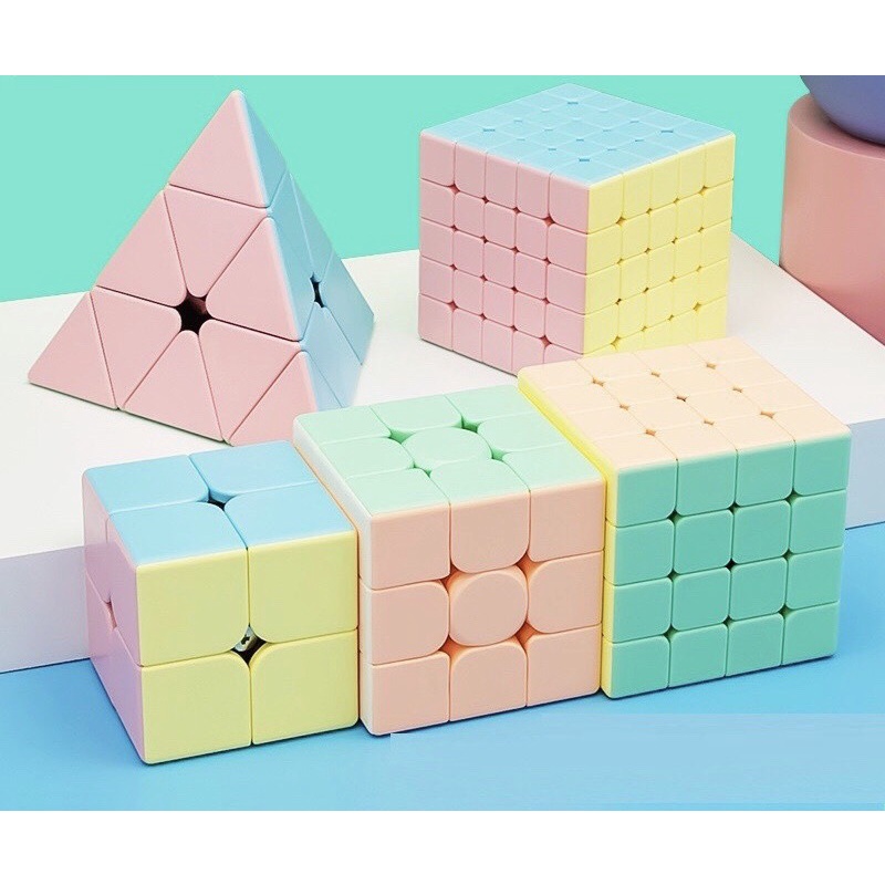 Rubik 3x3 , 2x2 , 4x4 , 5x5, tam giác Giá Rẻ Khối Lập Phương Ma Thuật Xoay Siêu Mượt , Lõi Cứng Cáp.