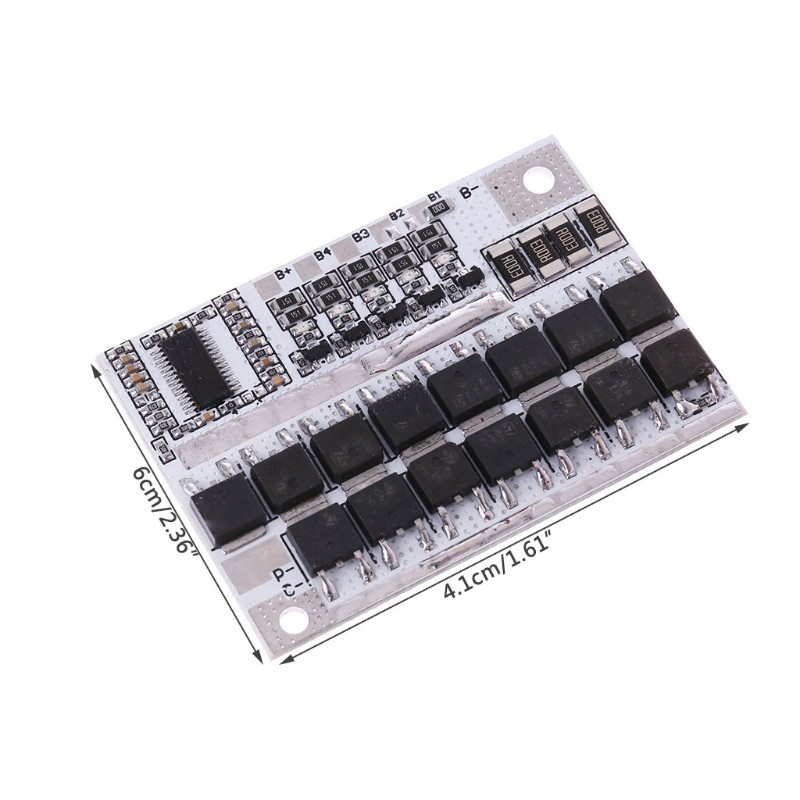 Mạch bảo vệ pin Lithium Li-ion LiFePO4 12V 100A 4S BMS chuyên dụng chất lượng cao