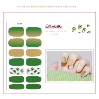 Dán móng nghệ thuật- Dán móng trang trí- Sticker dan móng - Set 14 miếng dán