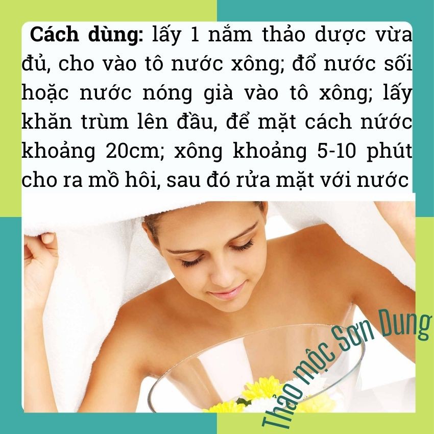 Xông mặt Thảo mộc Sơn Dung, gói dùng cho 1 lần, XM0.1 | BigBuy360 - bigbuy360.vn