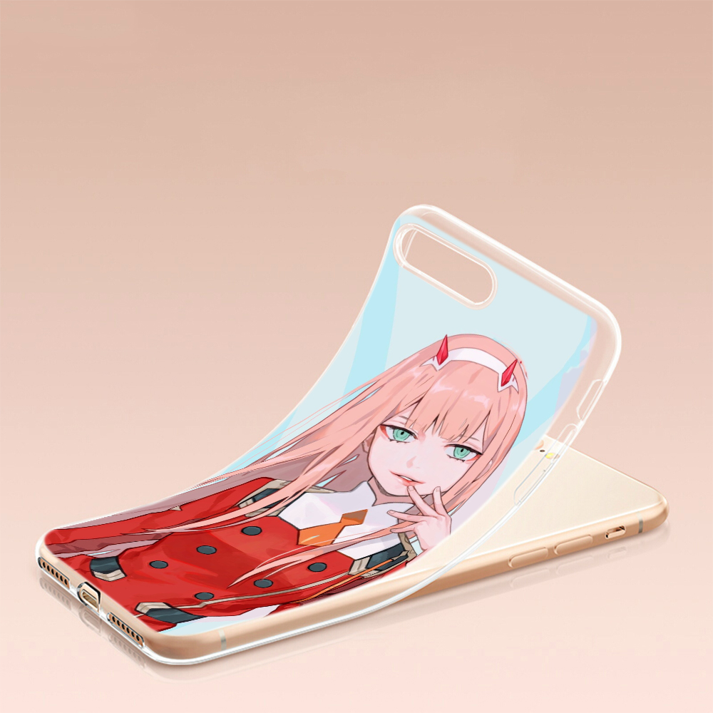 Samsung A70 Note 10 Lite Plus 20 Ultra 9 8 S20 TPU transparent Soft case 20GBY franxx wiki zero two anime