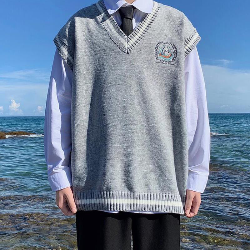 Áo Gile Sweater Không Tay JK Thời Trang Dành Cho Phụ Nữ