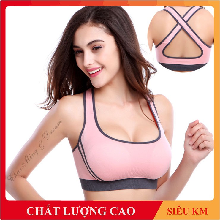 Áo Bra Tập Gym Nữ Croptop [Nhiều mẫu để chọn] Có 8 Màu Lựa Chọn Size Theo Cân Nặng A1010.