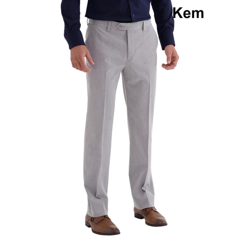 Quần Tây Nam Trung Niên Vải Dày Mềm Mịn Không Ra Màu Size 50-85kg | BigBuy360 - bigbuy360.vn