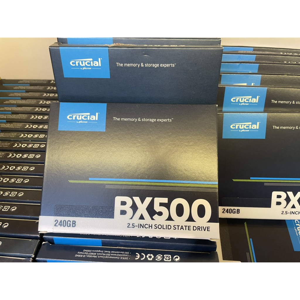 Ổ cứng SSD 240GB Crucial BX500 2.5-Inch SATA III | BigBuy360 - bigbuy360.vn