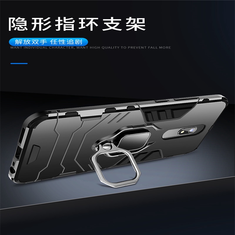 Ốp Lưng Có Nhẫn Đỡ Điện Thoại Cho Xiaomi Mi Redmi Note 9 9s Se Cc9 Cc9E A3 Lite 10 Pro Max 10x 4g