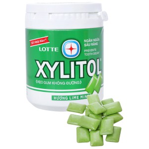 Kẹo cao su Xylitol (kẹo gum không đường) lọ 58g