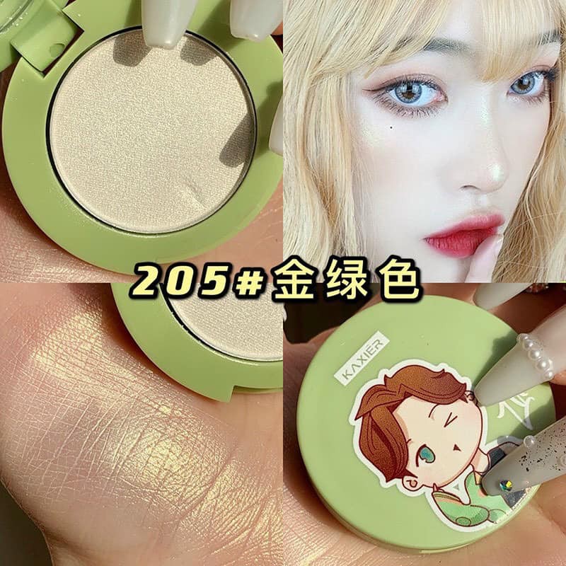 Phấn nhủ bắt sáng Kaxier Glitter Highlight, có Hộp gương siêu Xinh.Tặng kèm 1 Túi rút hình gấu Siêu xinh