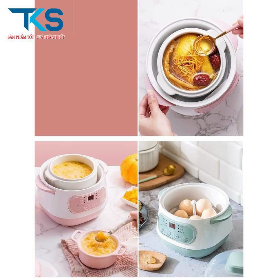 Nồi nấu cháo, ninh, hầm, cách thủy 4 in 1 siêu nhanh, siêu tiện lợi
