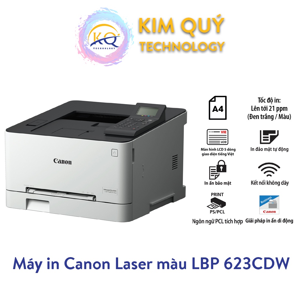 Máy in Canon Laser màu LBP 623CDW
