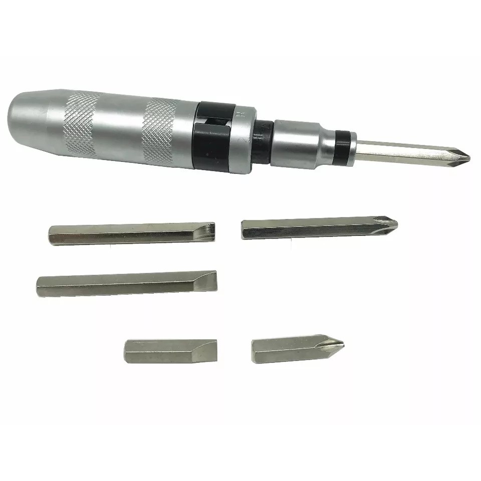 Bộ tua vít tác động 9 món 2 đầu 1/4 và 1/2