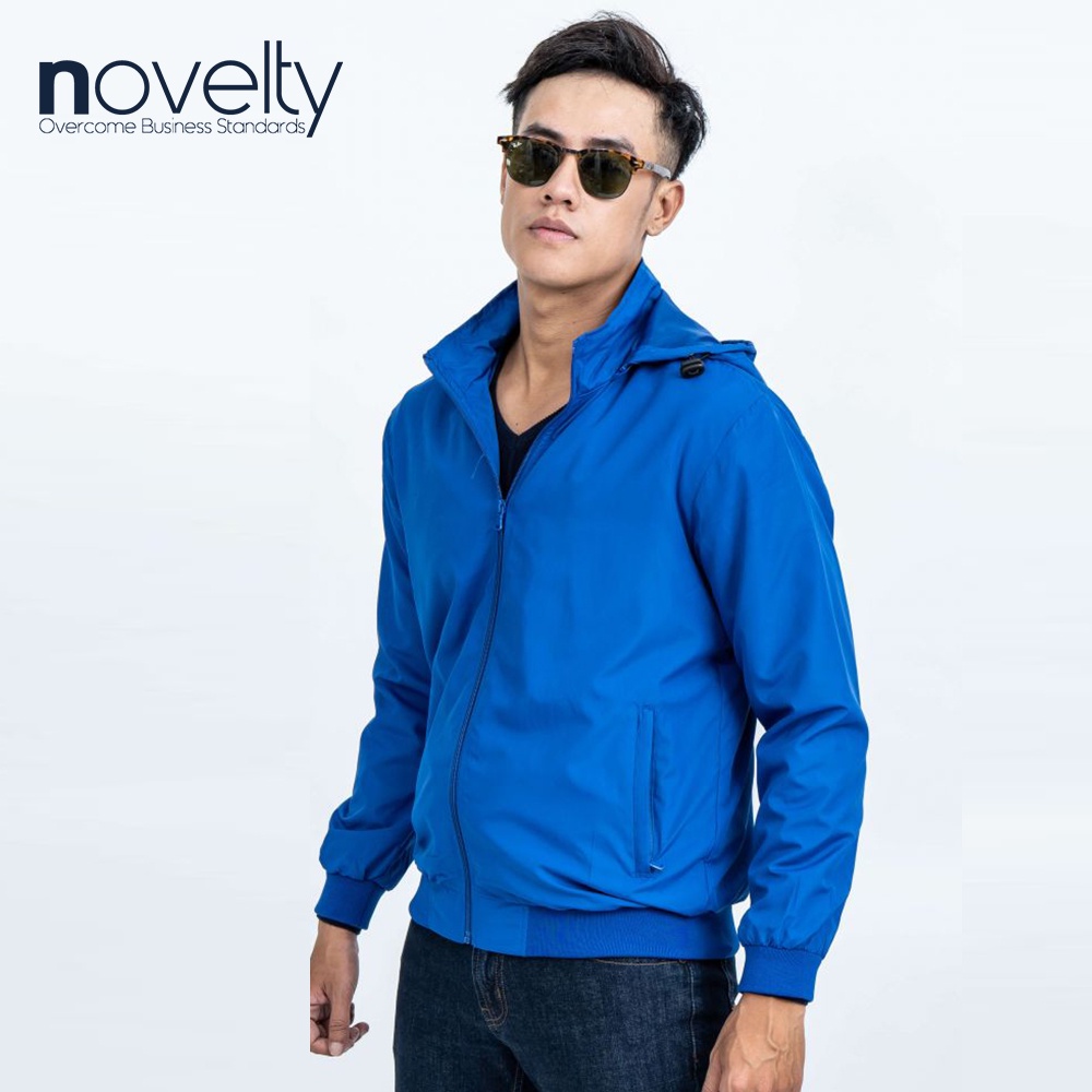 Áo Jacket nam Novelty 02 lớp màu xanh Coban 1806352
