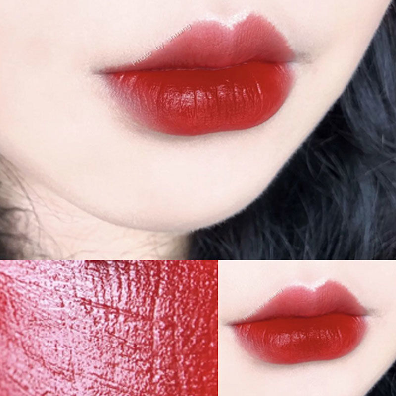 [Hàng mới về] Son kem lì Popsicle tone màu đỏ mận caramel không thấm nước không phai không dính cốc | BigBuy360 - bigbuy360.vn