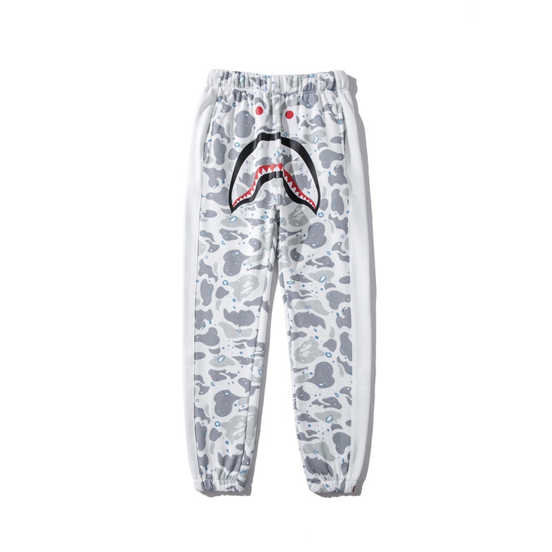 Bape Thời Trang In Quần Cotton Unisex