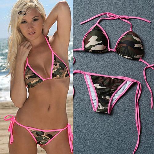 Bộ Bikini Hai Mảnh Họa Tiết Rằn Ri Quyến Rũ Cho Nữ | BigBuy360 - bigbuy360.vn