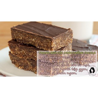 Thanh ngũ cốc brownie 100gr VanFood -Bánh mềm dễ ăn không đường