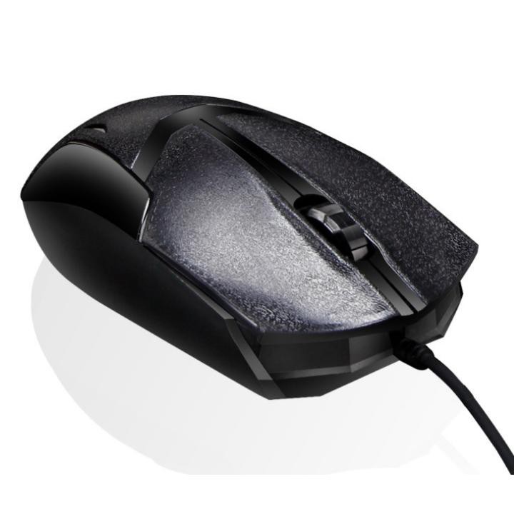 Bộ bàn phím và chuột Q17 giả cơ game chuyên dụng (Màu đen)