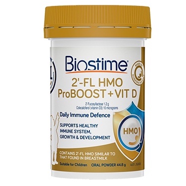 [Mua 1 tặng 1] Tinh chất Hmo Biostime 2’FL Hmo Proboost Vitamin D cải thiện biếng ăn  tăng cường hệ miễn dịch 44,8g