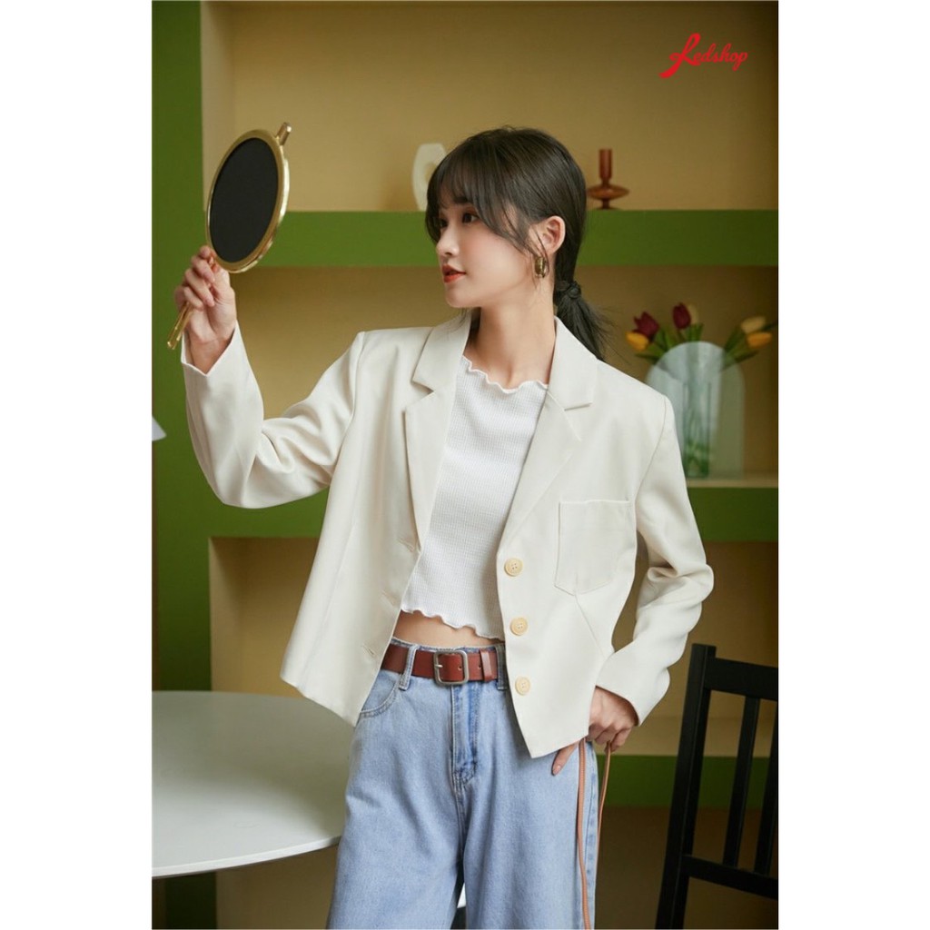 Áo khoác vest nữ Blazer Youngal BL27930 Redshop Offical store