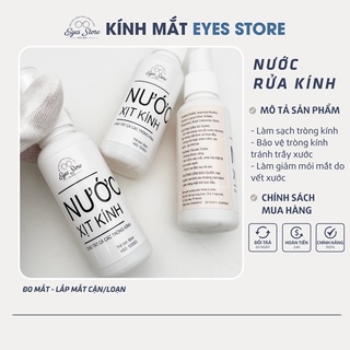 Nước Xịt Lau Mắt Kính Chuyên Dụng EYESSTORE