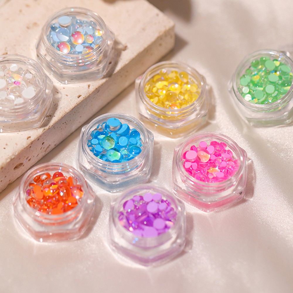 [Hàng mới về] Hộp Phụ Kiện 3D Trang Trí Móng Tay Xinh Xắn