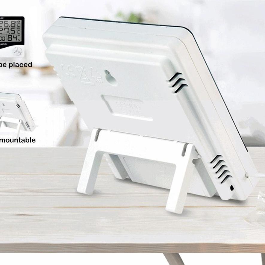 ♔♕Thủy Thủ Mua Sắm✔️ Đồng Hồ Điện Tử Đo Nhiệt Độ Và Độ Ẩm Htc-2