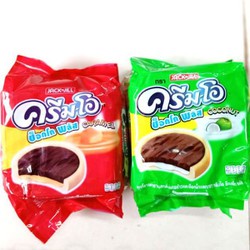 Bánh Quy Nhân Socola Cream-O Choco Plus Thái 18gx24c