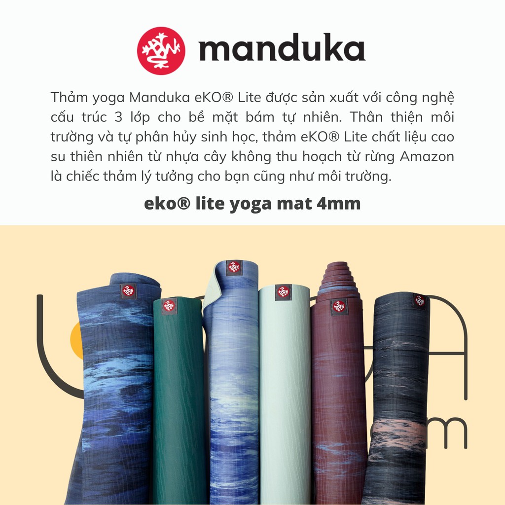 Thảm tập yoga MANDUKA EKO® LITE 4mm