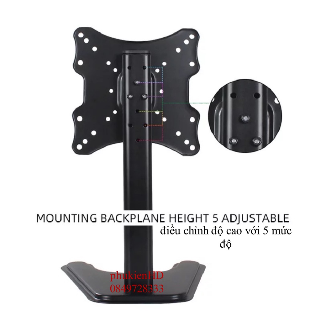 Chân đế đa năng dành cho màn hình 14 - 35inch DZV9