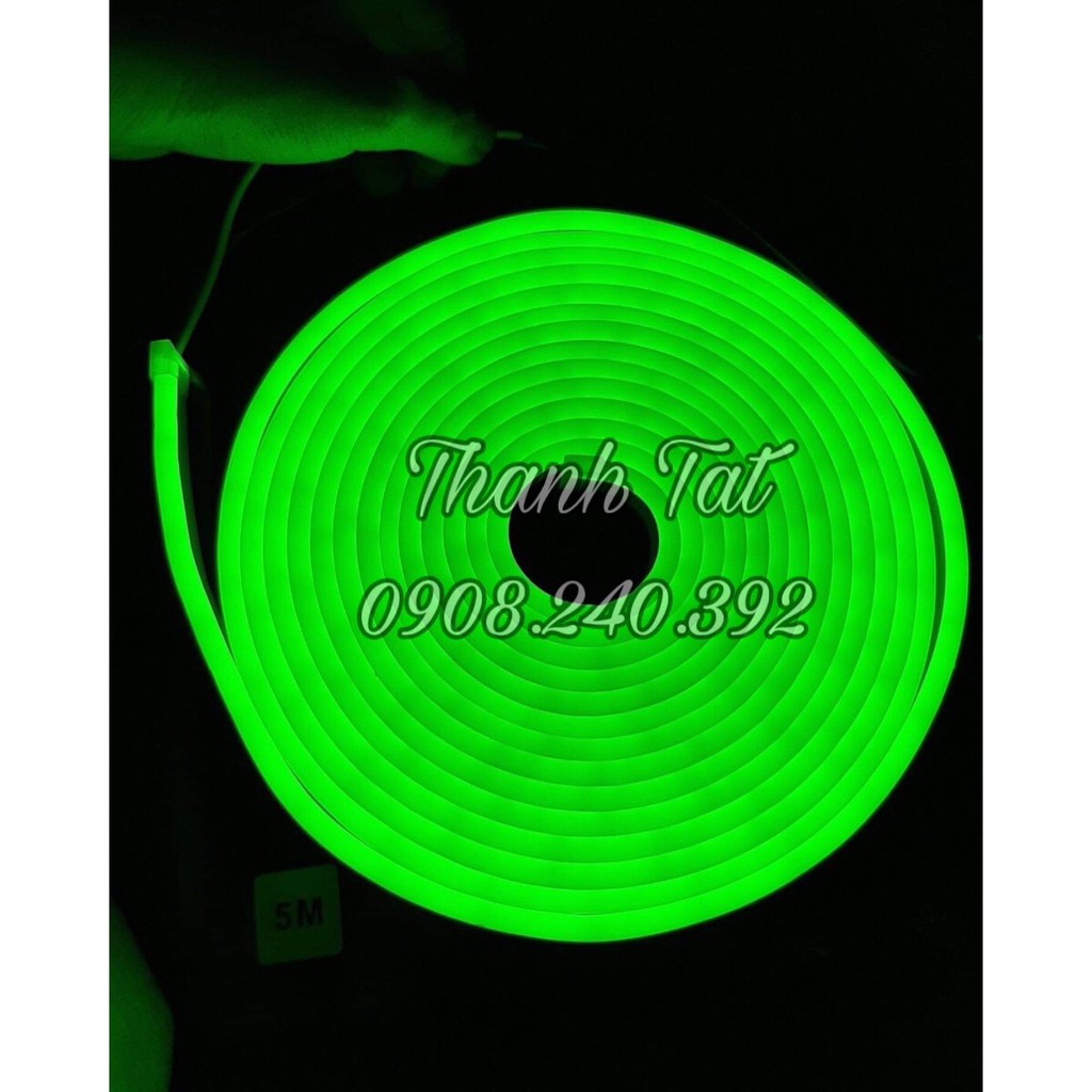 Led cuộn neon tạo logo dài 5m ( Neon Flex )