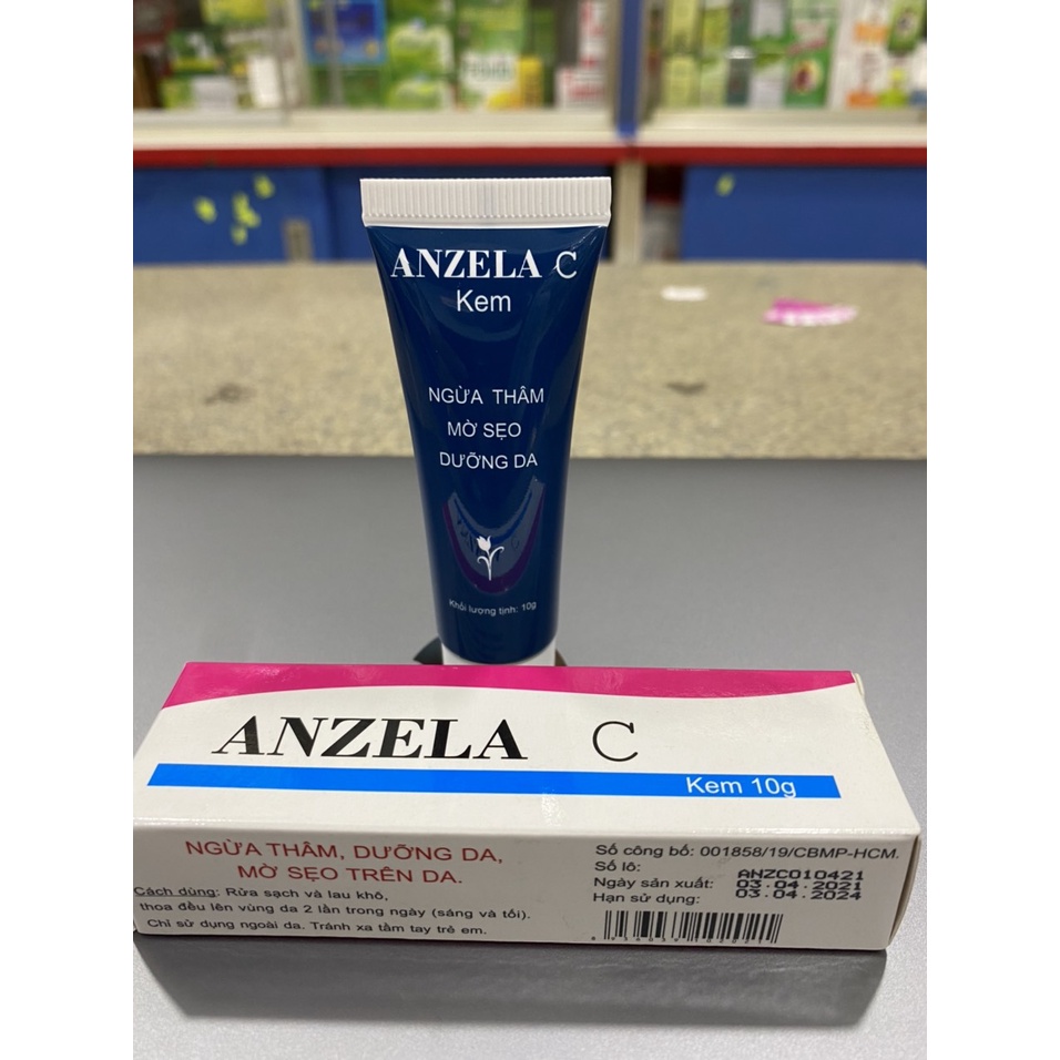 KEM MỜ SẸO, THÂM DA  ANZELA C - 10g