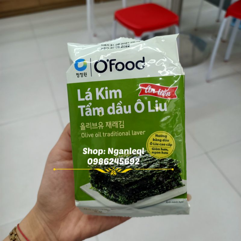 Lá Kim tẩm dầu Oliu gói 5g