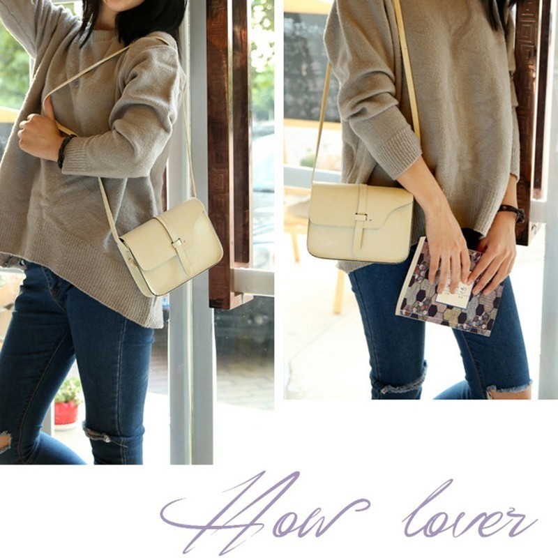 Túi da đeo chéo phong cách vintage | BigBuy360 - bigbuy360.vn