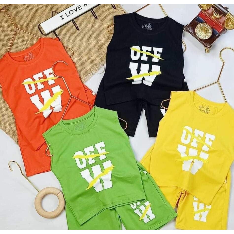 Combo 4 bộ sát nách cho bé từ 6-20kg
