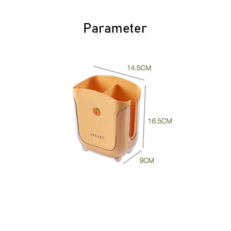 Hộp Đựng Đũa Muỗng Bằng Nhựa Tiện Dụng Cho Nhà Bếp